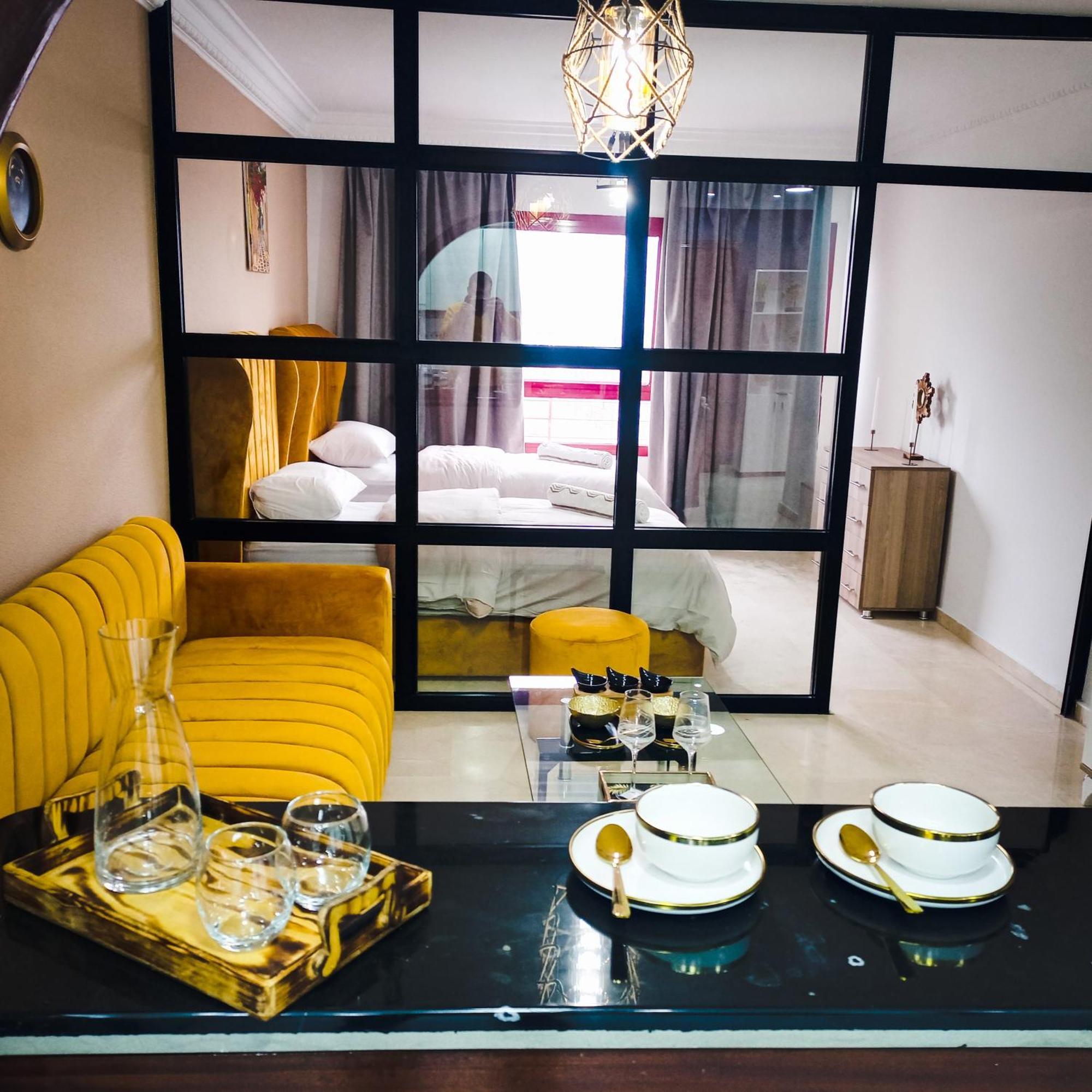 Nouveau Appartement Au Plein Centre Ville En Face Hilton & La Gare De Train Tgv M2 Tanger Zewnętrze zdjęcie